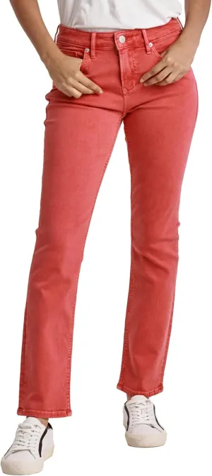 DEAR JOHN Blaire Womens Straight Leg Jeans Mid Rise Ankle Inseam