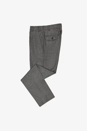 Slack - Mid Grey houndstooth Trouser