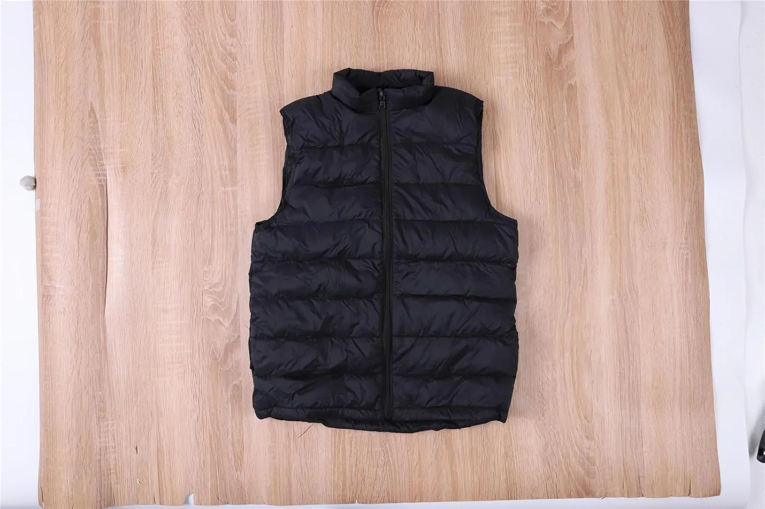 Toddler Girls Puffer Vest Jacket with High Neck Zipper Snow Coat Kids Winter Warm Outerwear for Girls 2-14 Years