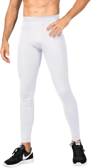 TopTie Men's Compression Pants Zipper Pocket Baselayer Sports Tights Leggings